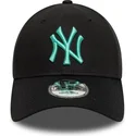 petten-gebogen-zwart-verstelbaar-9forty-league-essential-van-new-york-yankees-mlb-van-new-era
