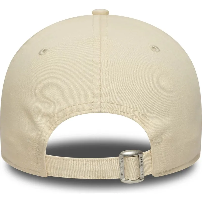 petten-gebogen-beige-verstelbaar-9forty-team-outline-van-los-angeles-dodgers-mlb-van-new-era