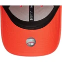 petten-gebogen-oranje-verstelbaar-9forty-team-outline-van-new-york-yankees-mlb-van-new-era