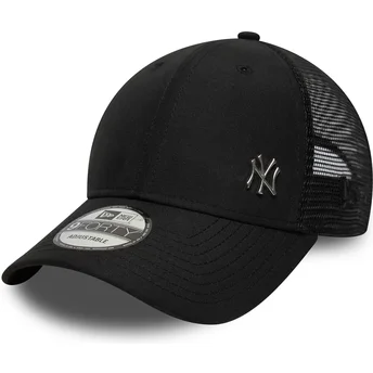 Petten gebogen zwart verstelbaar 9FORTY Flawless van New York Yankees MLB van New Era