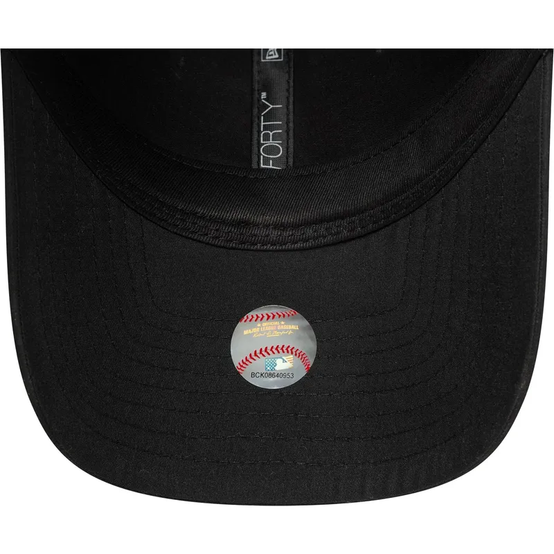 petten-gebogen-zwart-verstelbaar-9forty-flawless-van-new-york-yankees-mlb-van-new-era petten-gebogen-zwart-verstelbaar-9forty-flawless-van-new-york-yankees-mlb-van-new-era