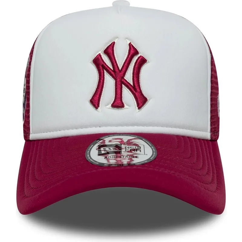 petten-gebogen-rood-snapback-e-frame-world-series-van-new-york-yankees-mlb-van-new-era petten-gebogen-rood-snapback-e-frame-world-series-van-new-york-yankees-mlb-van-new-era