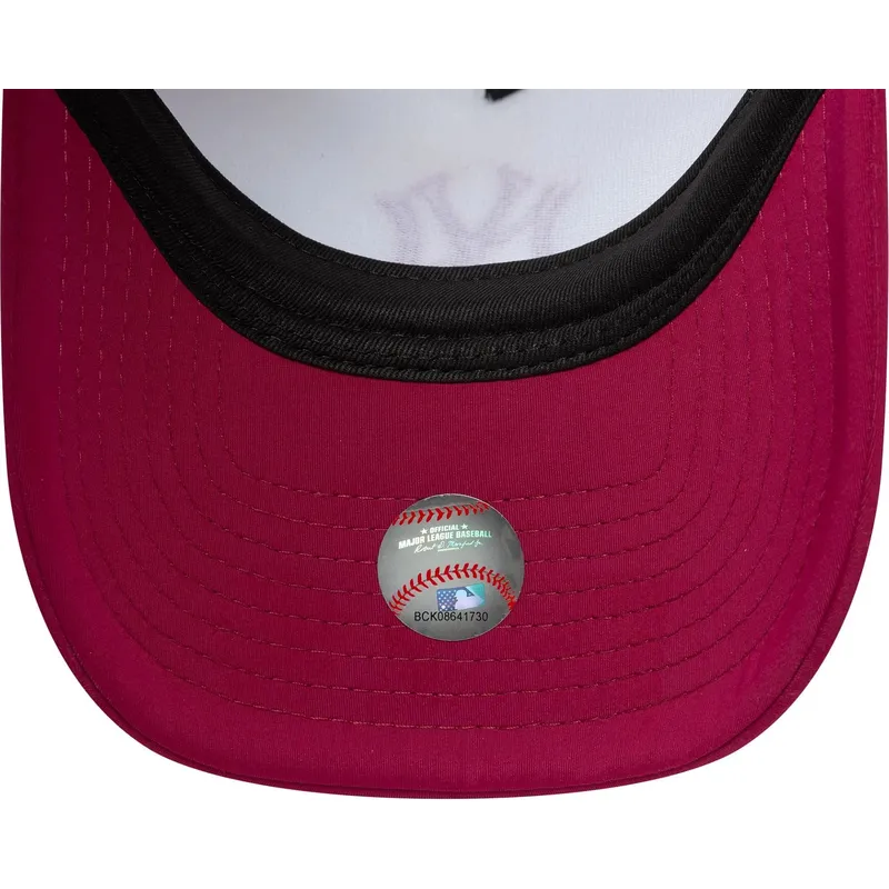 petten-gebogen-rood-snapback-e-frame-world-series-van-new-york-yankees-mlb-van-new-era petten-gebogen-rood-snapback-e-frame-world-series-van-new-york-yankees-mlb-van-new-era
