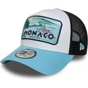 petten-gebogen-meerkleurig-snapback-monaco-french-riviera-a-frame-summer-van-new-era