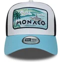 petten-gebogen-meerkleurig-snapback-monaco-french-riviera-a-frame-summer-van-new-era