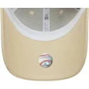 petten-gebogen-beige-verstelbaar-9forty-beaded-van-new-york-yankees-mlb-van-new-era
