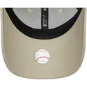 petten-gebogen-beige-verstelbaar-9forty-woven-van-new-york-yankees-mlb-van-new-era