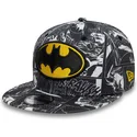 petten-plat-zwart-snapback-voor-kinderen-9fifty-all-over-print-van-batman-dc-comics-van-new-era