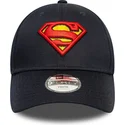 petten-gebogen-marineblauw-verstelbaar-voor-kinderen-9forty-all-over-print-van-superman-dc-comics-van-new-era