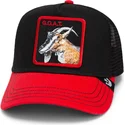 petten-gebogen-zwart-snapback-the-goat-steer-fab-farm-the-farm-van-goorin-bros