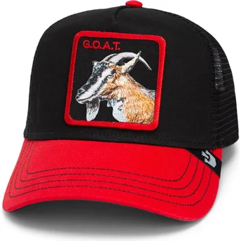Petten gebogen zwart snapback The Goat Steer Fab Farm The Farm van Goorin Bros.