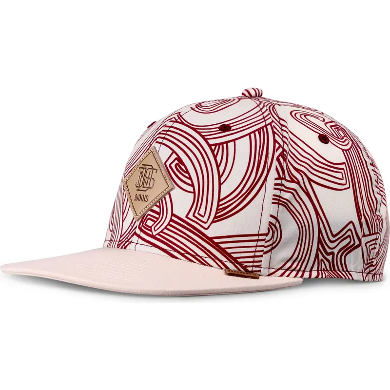 petten-plat-beige-snapback-ma-pattern-van-djinns