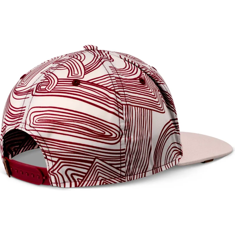 petten-plat-beige-snapback-ma-pattern-van-djinns