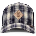petten-gebogen-blauw-snapback-check-hft-denim-wishy-van-djinns