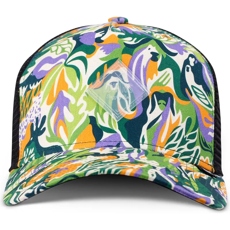 petten-gebogen-meerkleurig-snapback-hft-hawaiian-animals-van-djinns petten-gebogen-meerkleurig-snapback-hft-hawaiian-animals-van-djinns