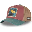 petten-gebogen-meerkleurig-snapback-daf3-ct-daffy-duck-looney-tunes-van-capslab