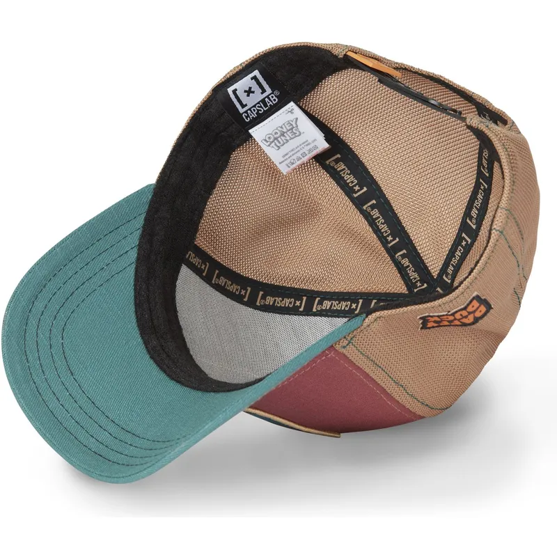 petten-gebogen-meerkleurig-snapback-daf3-ct-daffy-duck-looney-tunes-van-capslab