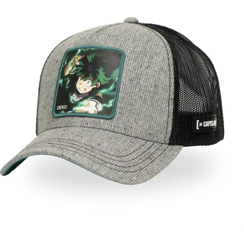 Petten gebogen grijs snapback Deku MHA DEK Izuku Midoriya My Hero Academia van Capslab