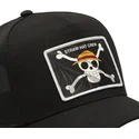 petten-gebogen-zwart-snapback-op5-fla-straw-hat-pirates-one-piece-van-capslab