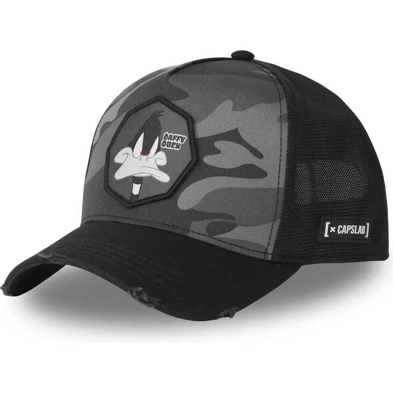 petten-gebogen-grijs-snapback-loo11-daf-daffy-duck-looney-tunes-van-capslab