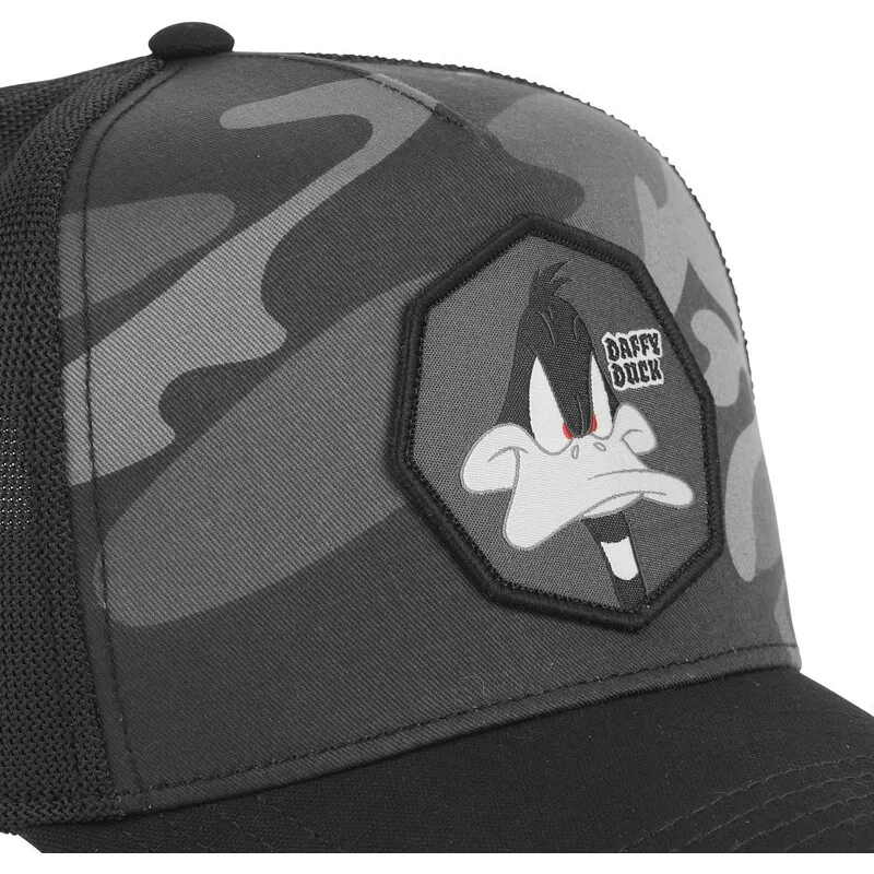 petten-gebogen-grijs-snapback-loo11-daf-daffy-duck-looney-tunes-van-capslab