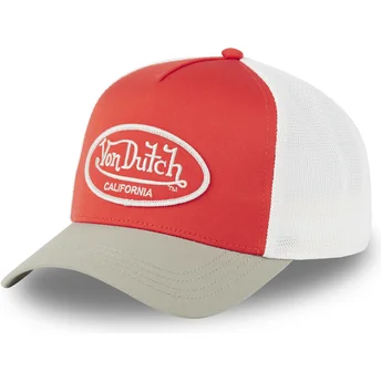 Petten gebogen meerkleurig snapback POLY01 van Von Dutch
