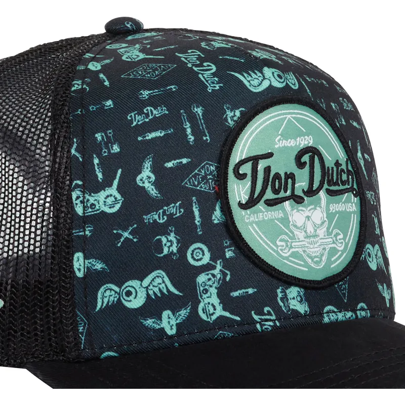 petten-gebogen-blauw-snapback-print04-van-von-dutch