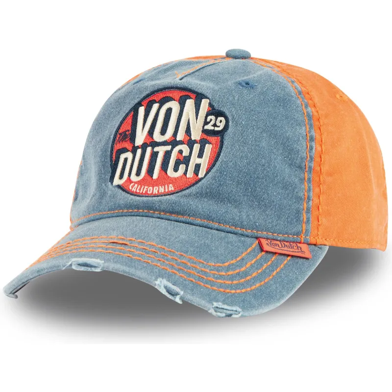 petten-gebogen-blauw-verstelbaar-retro02-van-von-dutch