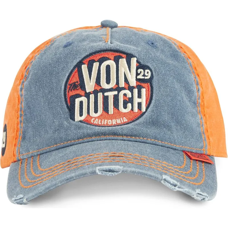 petten-gebogen-blauw-verstelbaar-retro02-van-von-dutch