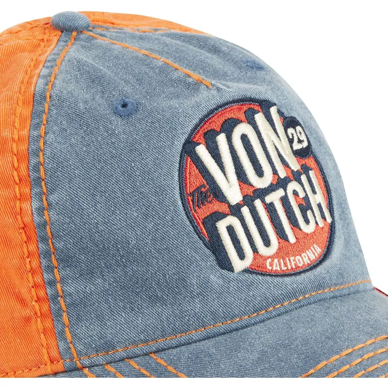 petten-gebogen-blauw-verstelbaar-retro02-van-von-dutch