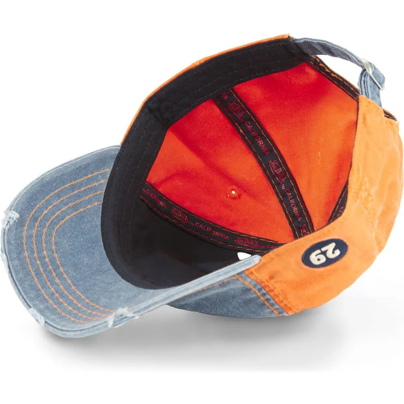 petten-gebogen-blauw-verstelbaar-retro02-van-von-dutch