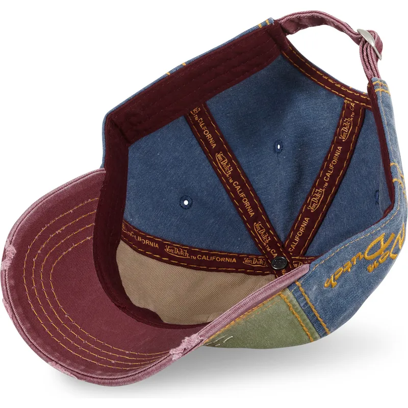 petten-gebogen-meerkleurig-verstelbaar-retro03-van-von-dutch petten-gebogen-meerkleurig-verstelbaar-retro03-van-von-dutch