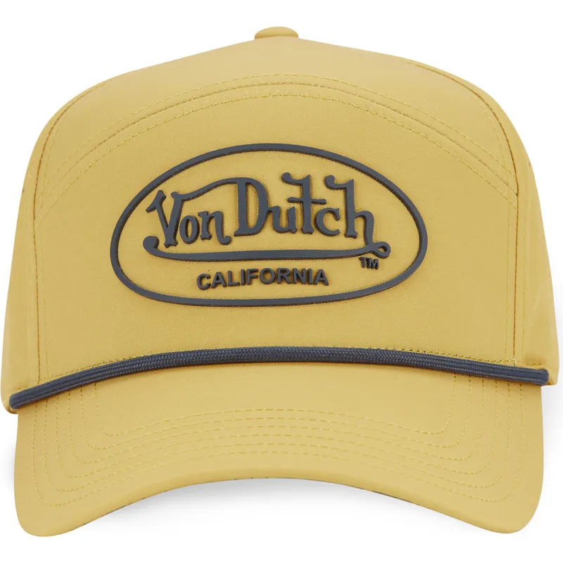 petten-gebogen-geel-verstelbaar-cord05-van-von-dutch