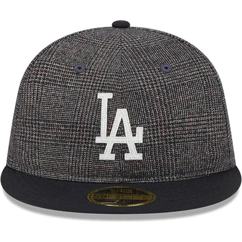 petten-plat-zwart-fitted-59fifty-day-retro-crown-van-los-angeles-dodgers-mlb-van-new-era
