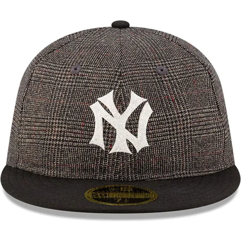 petten-plat-zwart-fitted-59fifty-day-retro-crown-van-new-york-yankees-mlb-van-new-era