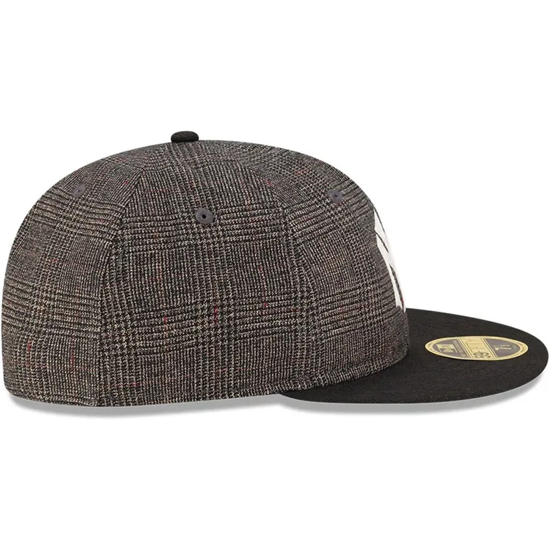 petten-plat-zwart-fitted-59fifty-day-retro-crown-van-new-york-yankees-mlb-van-new-era