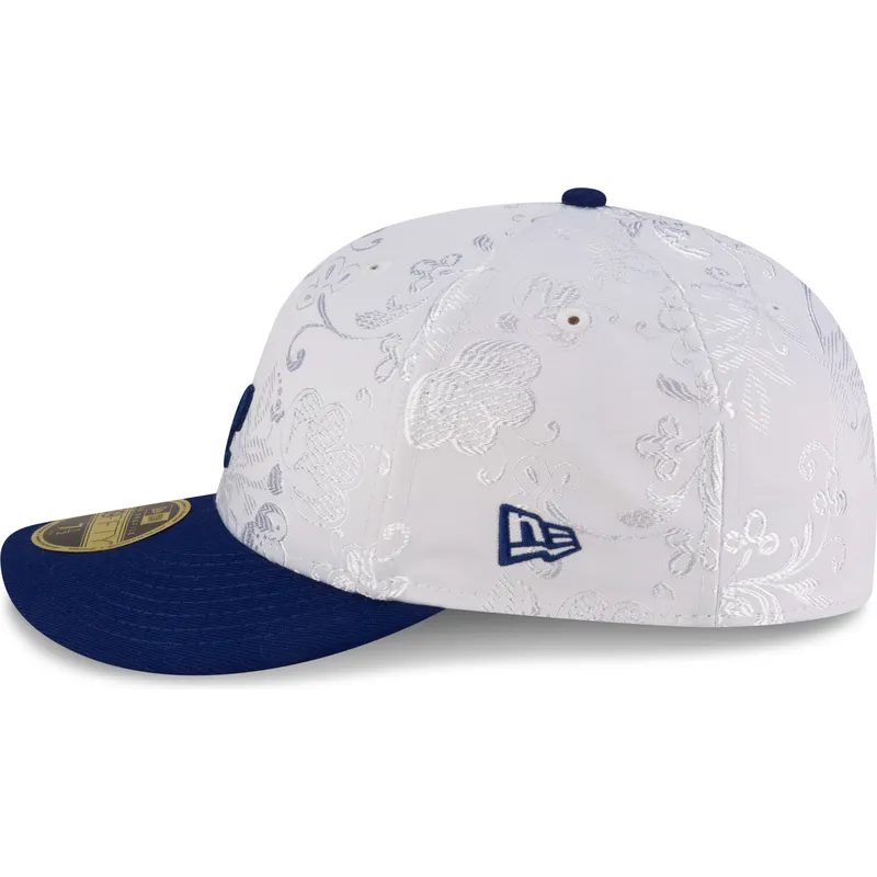 petten-plat-blauw-fitted-59fifty-day-low-profile-van-los-angeles-dodgers-mlb-van-new-era