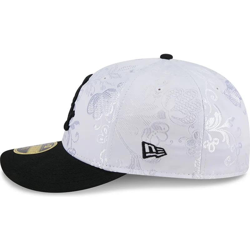 petten-plat-zwart-fitted-59fifty-day-low-profile-van-chicago-white-sox-mlb-van-new-era