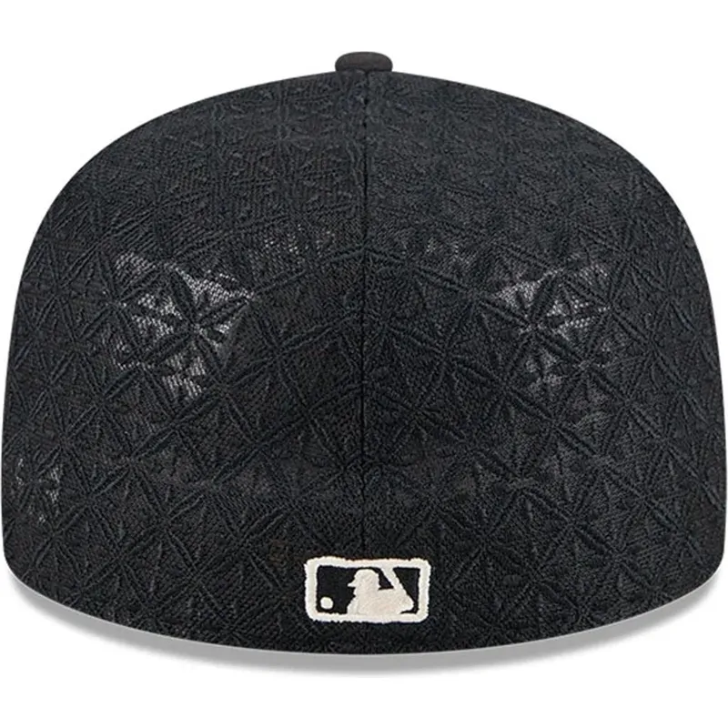 petten-plat-zwart-fitted-59fifty-day-a-frame-van-los-angeles-dodgers-mlb-van-new-era