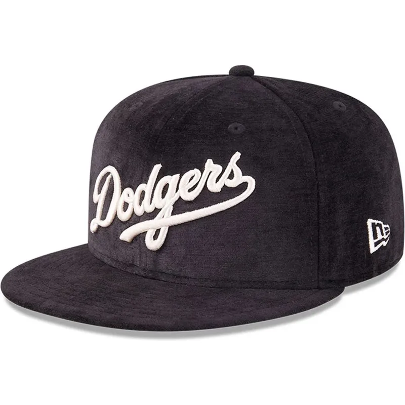 petten-plat-zwart-fitted-59fifty-day-van-los-angeles-dodgers-mlb-van-new-era