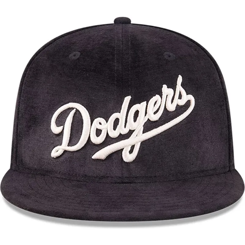 petten-plat-zwart-fitted-59fifty-day-van-los-angeles-dodgers-mlb-van-new-era
