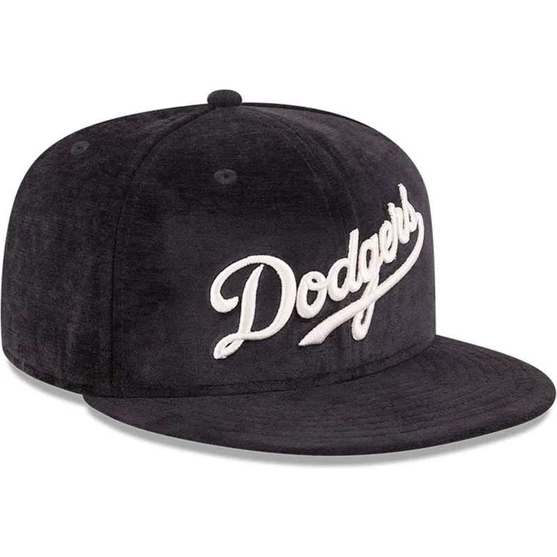 petten-plat-zwart-fitted-59fifty-day-van-los-angeles-dodgers-mlb-van-new-era