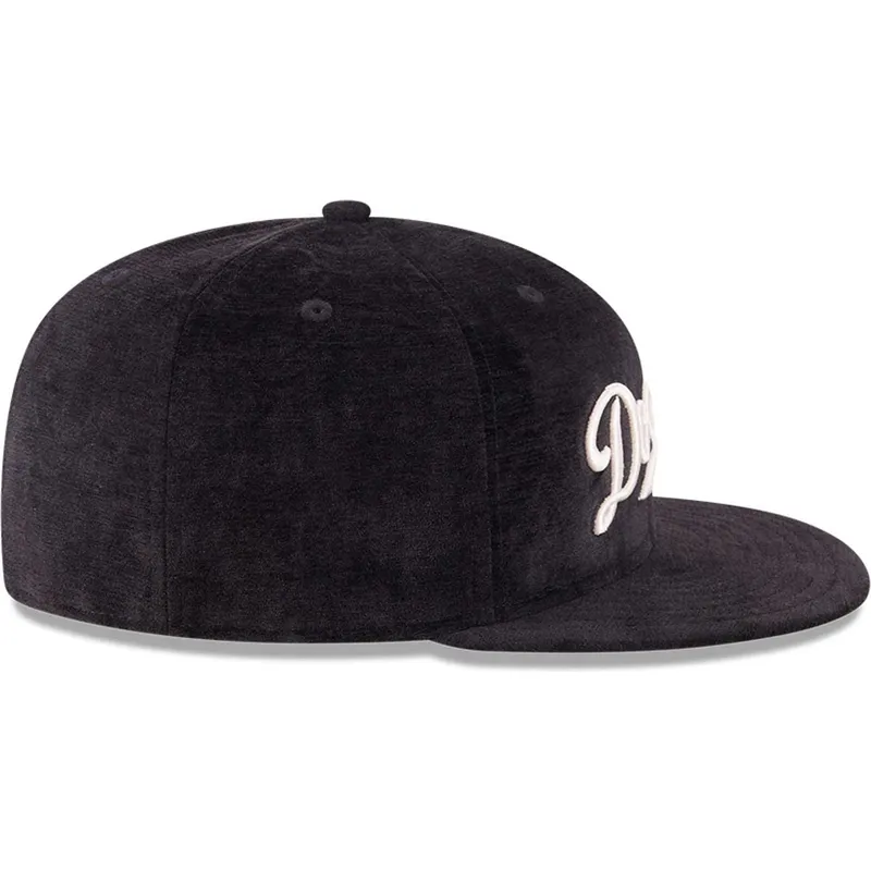 petten-plat-zwart-fitted-59fifty-day-van-los-angeles-dodgers-mlb-van-new-era