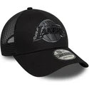 petten-gebogen-zwart-verstelbaar-9forty-van-los-angeles-lakers-nba-van-new-era