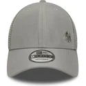 petten-gebogen-grijs-verstelbaar-9forty-flawless-van-new-york-yankees-mlb-van-new-era