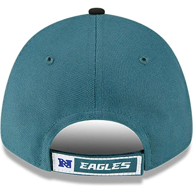 petten-gebogen-groen-verstelbaar-voor-kinderen-9forty-the-league-van-philadelphia-eagles-nfl-van-new-era
