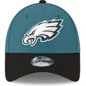 petten-gebogen-groen-verstelbaar-voor-kinderen-9forty-the-league-van-philadelphia-eagles-nfl-van-new-era