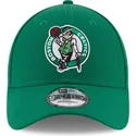 petten-gebogen-groen-verstelbaar-voor-kinderen-9forty-the-league-van-boston-celtics-nba-van-new-era