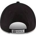 petten-gebogen-zwart-verstelbaar-voor-kinderen-9forty-the-league-van-brooklyn-nets-nba-van-new-era