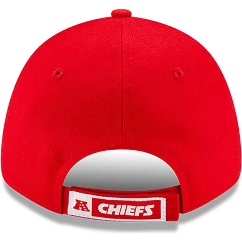 petten-gebogen-rood-verstelbaar-voor-kinderen-9forty-the-league-van-kansas-city-chiefs-nfl-van-new-era